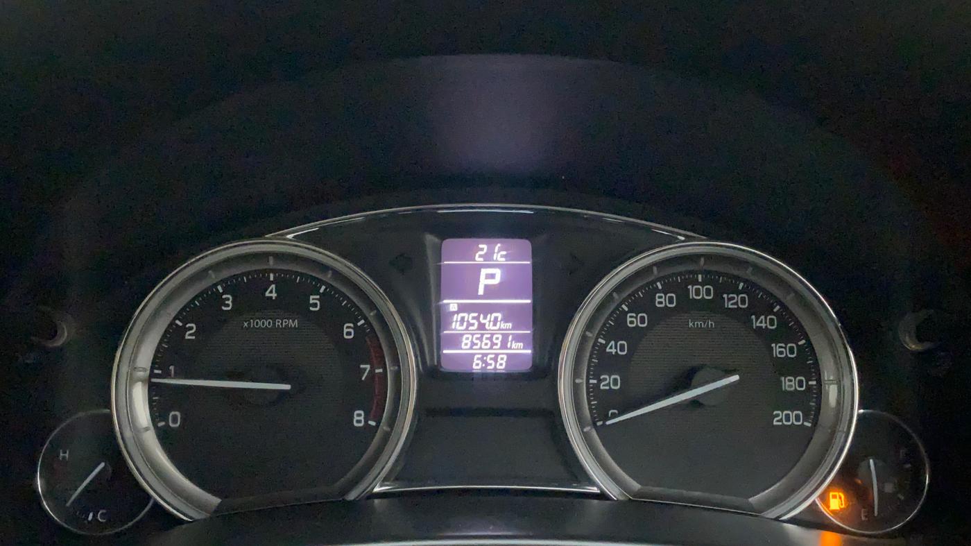 2017 Maruti Ciaz ALPHA  AT 1.4  PETROL, Petrol, Automatic, 85,691 km, Odometer Image