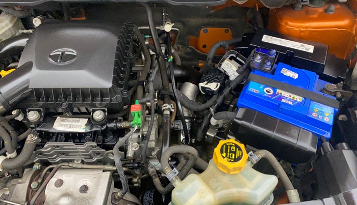 2019 Tata NEXON XZA PLUS PETROL, Petrol, Automatic, 40,422 km, Engine View - Left