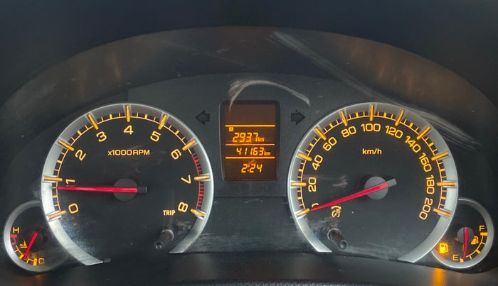 2014 Maruti Swift Dzire VXI, Petrol, Manual, 41,206 km, Odometer Image