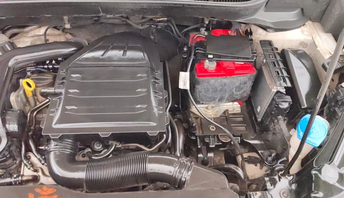 2021 Skoda KUSHAQ AMBITION 1.0L TSI AT, Petrol, Automatic, 1,12,663 km, Engine View - Left