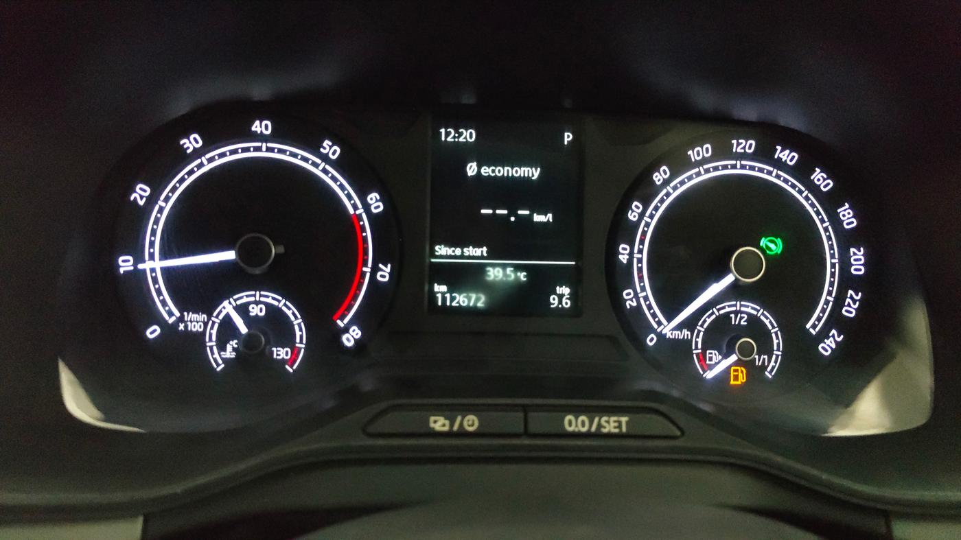 2021 Skoda KUSHAQ AMBITION 1.0L TSI AT, Petrol, Automatic, 1,12,663 km, Odometer Image