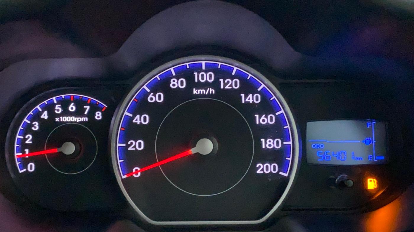 2015 Hyundai i10 MAGNA 1.1, Petrol, Manual, 56,626 km, Odometer Image