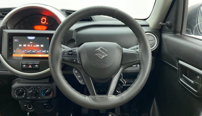 2021 Maruti S PRESSO VXI PLUS, Petrol, Manual, 3,626 km, Steering Wheel Close Up