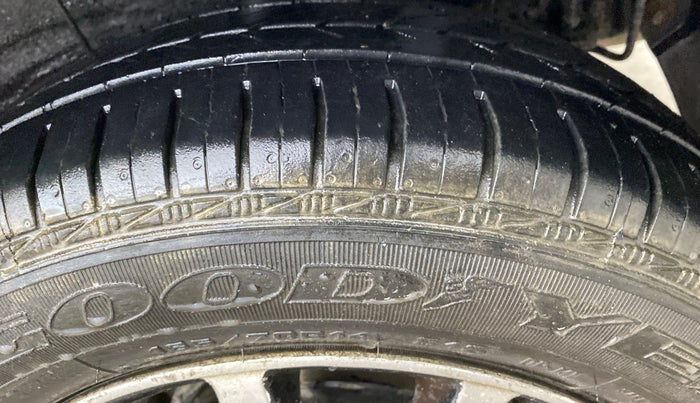 2018 Hyundai Xcent S 1.2, CNG, Manual, 73,612 km, Left Rear Tyre Tread