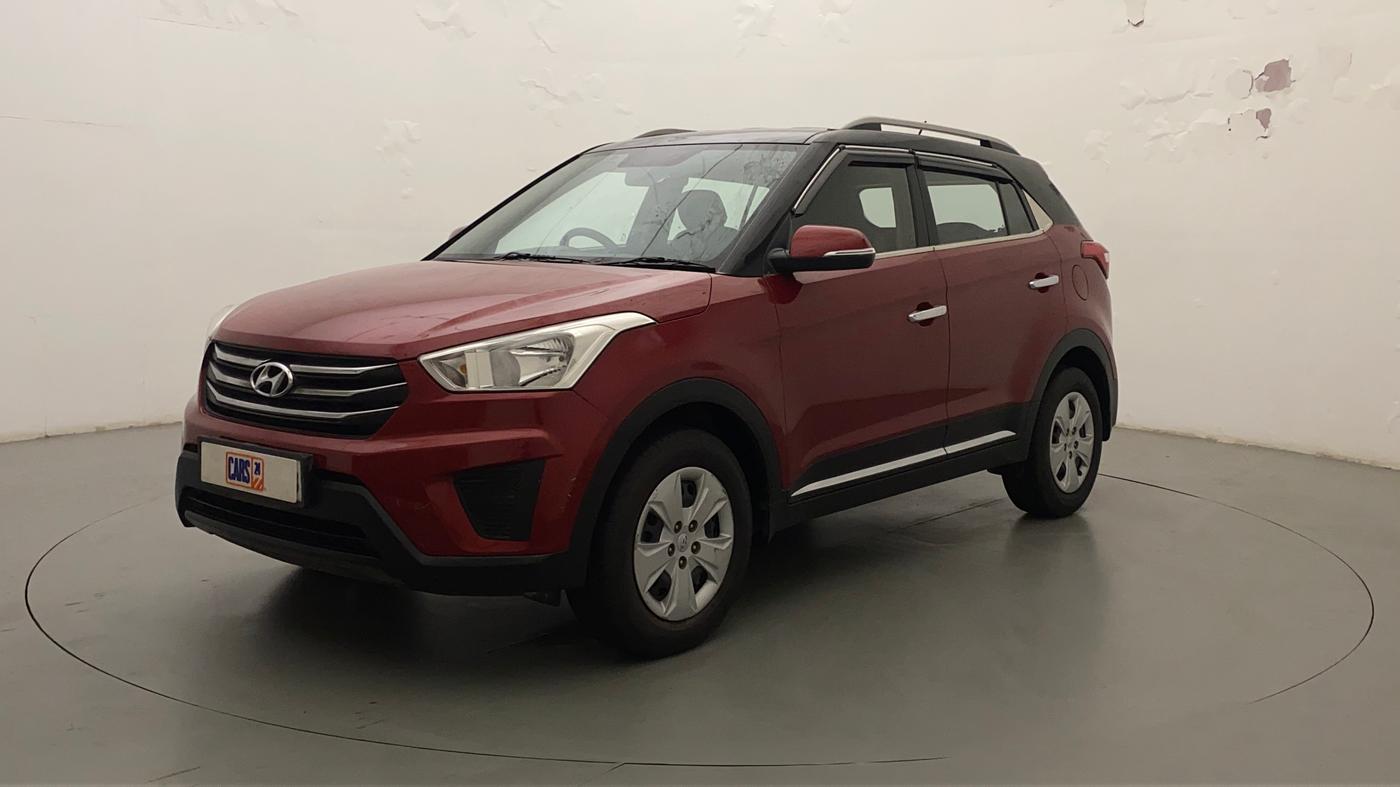 2018 Hyundai Creta E PLUS 1.6 PETROL, Petrol, Manual, 28,872 km, Left Front Diagonal