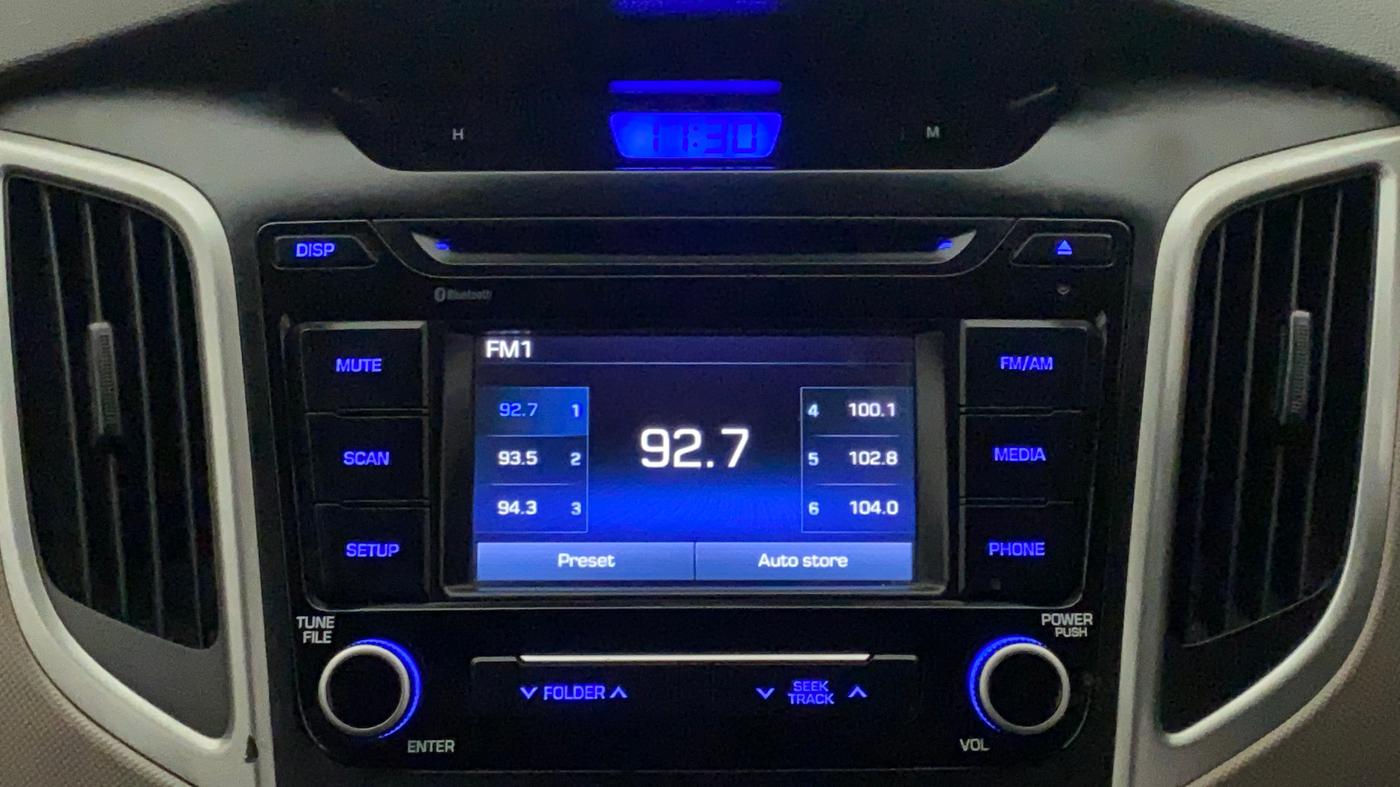 2018 Hyundai Creta E PLUS 1.6 PETROL, Petrol, Manual, 28,872 km, Infotainment System