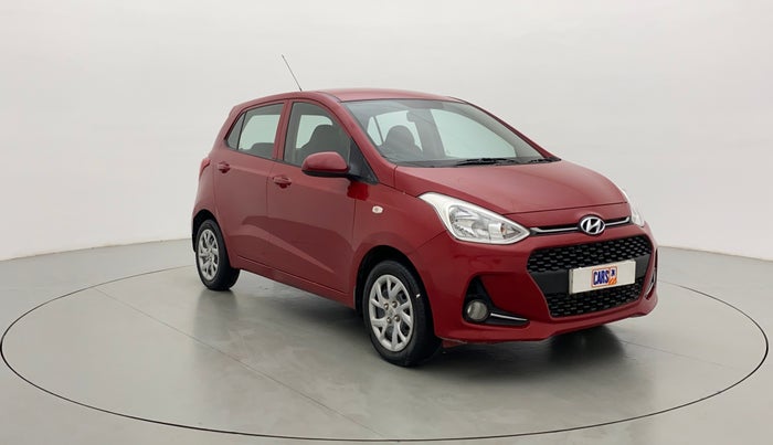 2017 Hyundai Grand i10 SPORTZ 1.2 KAPPA VTVT, Petrol, Manual, 50,114 km, Right Front Diagonal