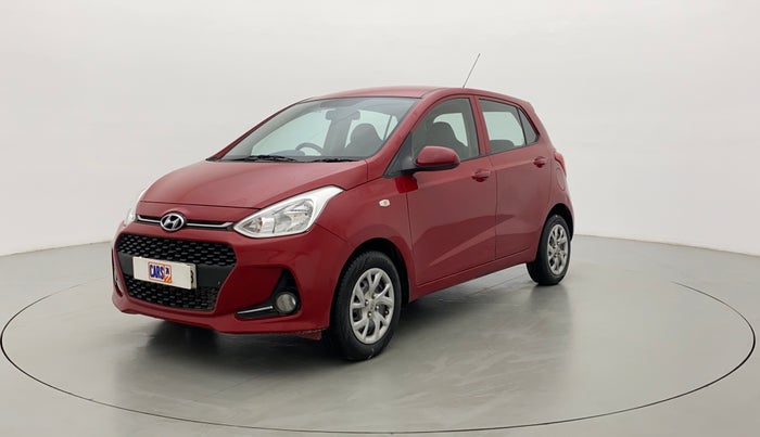 2017 Hyundai Grand i10 SPORTZ 1.2 KAPPA VTVT, Petrol, Manual, 50,114 km, Left Front Diagonal