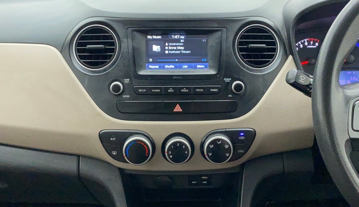 2017 Hyundai Grand i10 SPORTZ 1.2 KAPPA VTVT, Petrol, Manual, 50,114 km, Air Conditioner