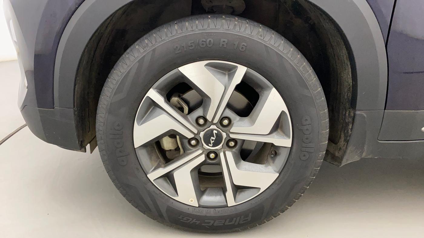 2022 KIA SONET HTX 1.5, Diesel, Manual, 25,062 km, Left Front Wheel