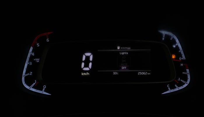2022 KIA SONET HTX 1.5, Diesel, Manual, 25,062 km, Odometer Image