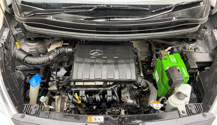 2017 Hyundai Grand i10 SPORTZ (O) 1.2 KAPPA VTVT, Petrol, Manual, 49,361 km, Engine View