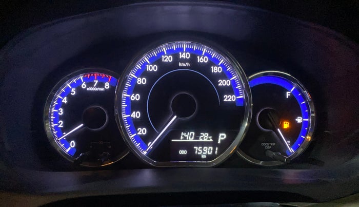 2018 Toyota YARIS J CVT, Petrol, Automatic, 75,891 km, Odometer Image