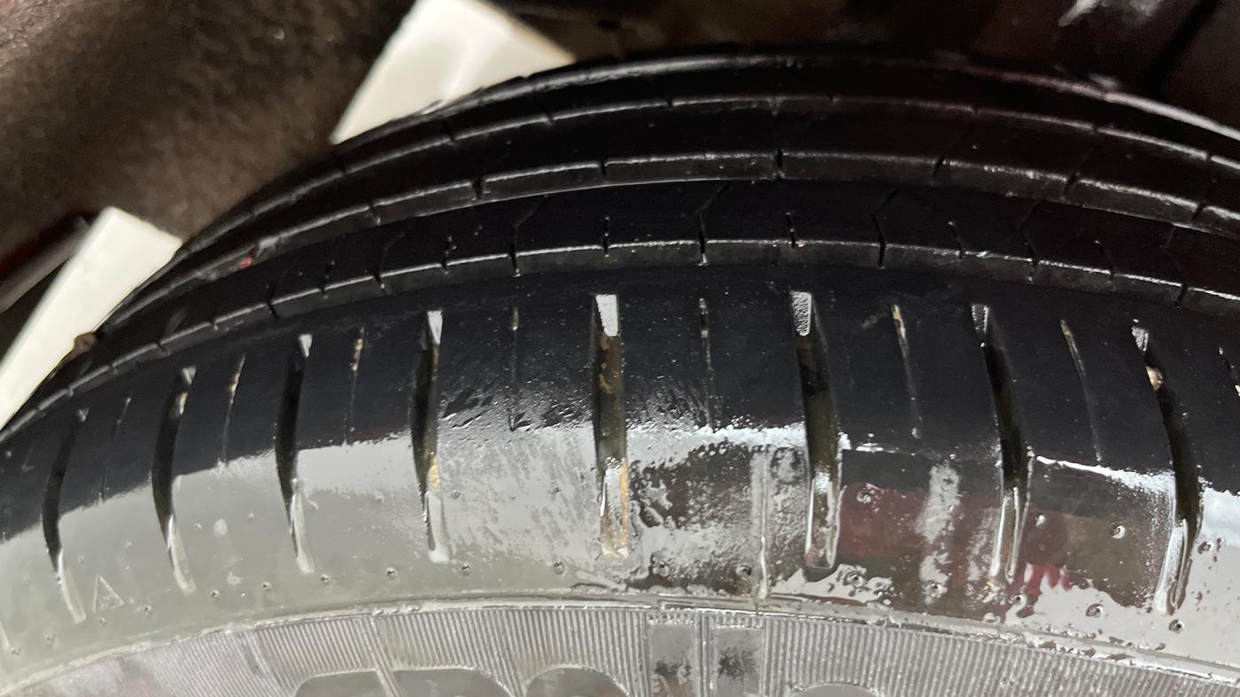 2018 Maruti Baleno ALPHA CVT PETROL 1.2, Petrol, Automatic, 30,549 km, Right Rear Tyre Tread