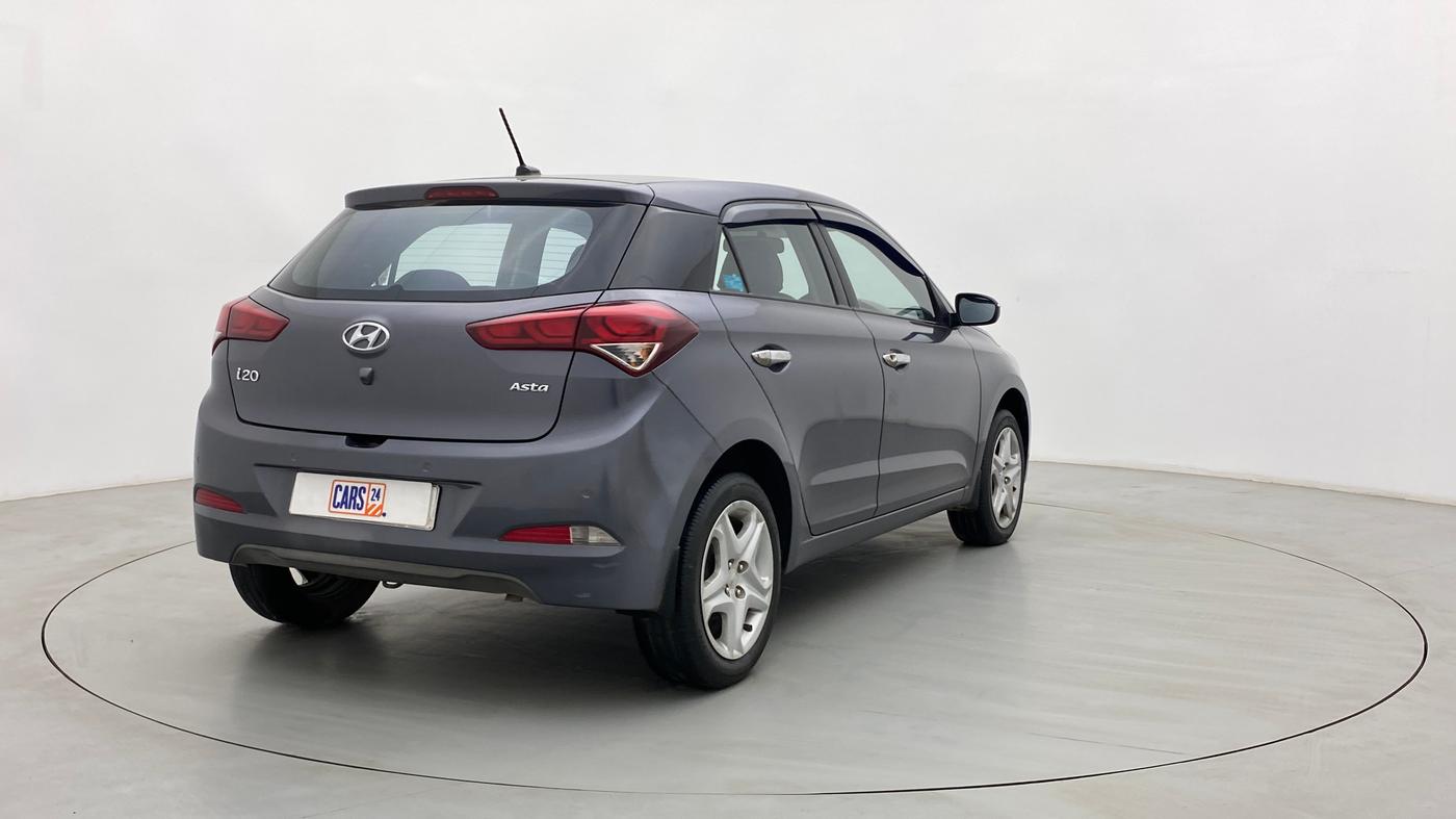 2017 Hyundai Elite i20 ASTA 1.2, Petrol, Manual, 52,610 km, Right Back Diagonal