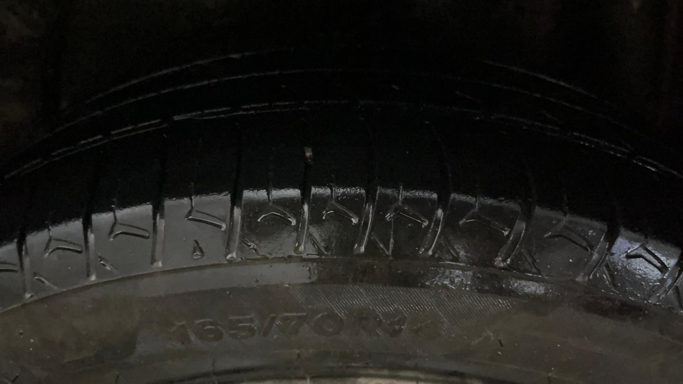 2018 Maruti Celerio X ZXI (O) AMT, Petrol, Automatic, 89,903 km, Left Rear Tyre Tread