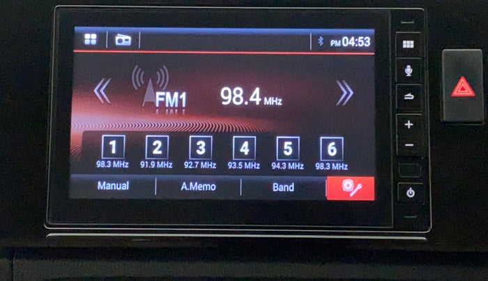 2022 Honda Amaze 1.2L I-VTEC VX, Petrol, Manual, 8,249 km, Infotainment System