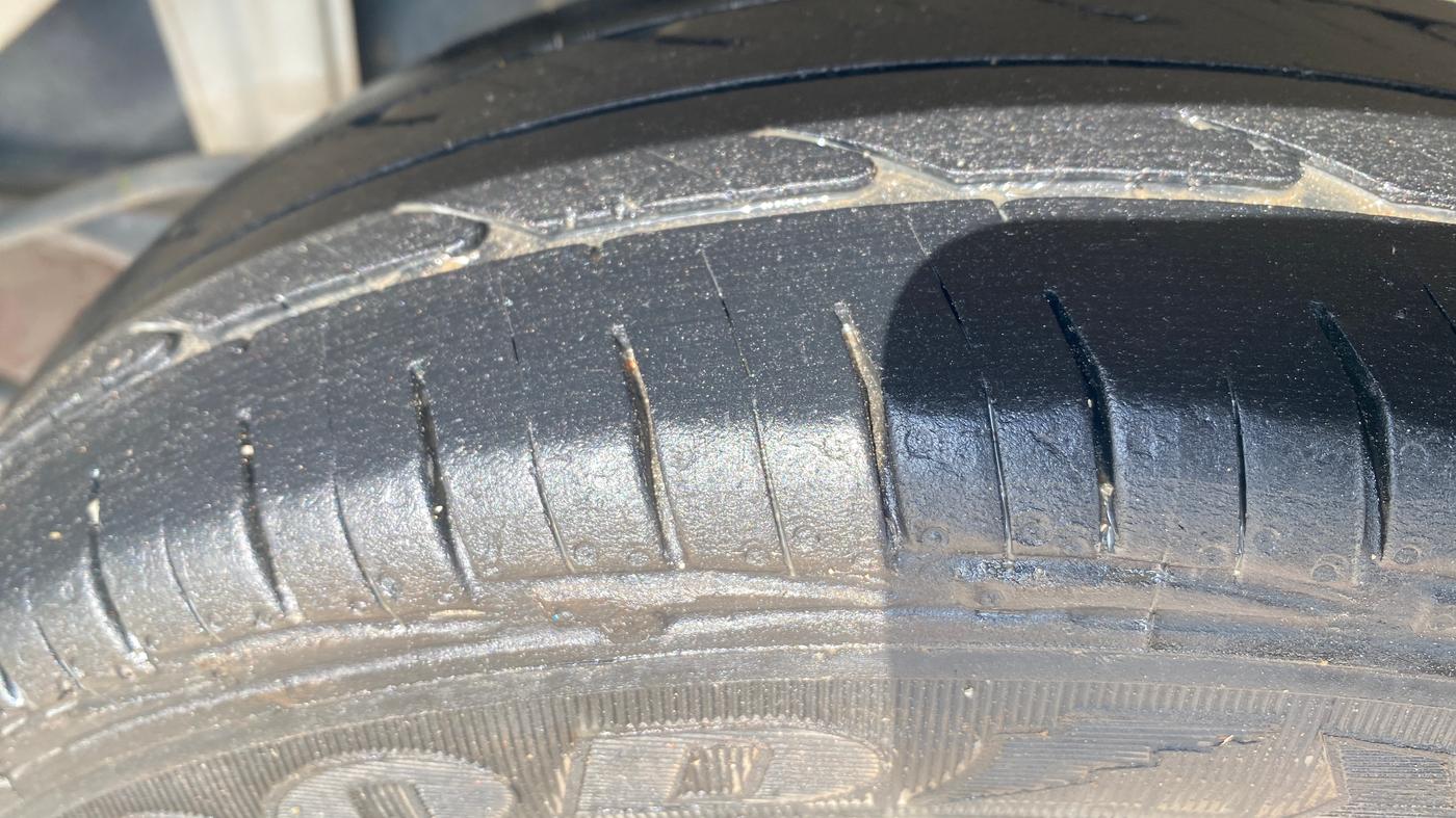 2020 Maruti Alto VXI, Petrol, Manual, 82,460 km, Left Rear Tyre Tread