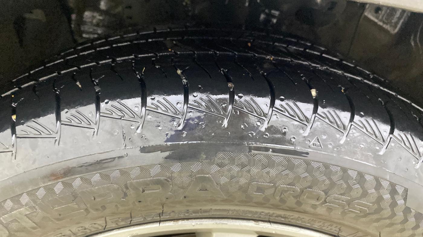 2021 Hyundai Creta SX (O) 1.4 TURBO DCT, Petrol, Automatic, 1,01,108 km, Left Front Tyre Tread