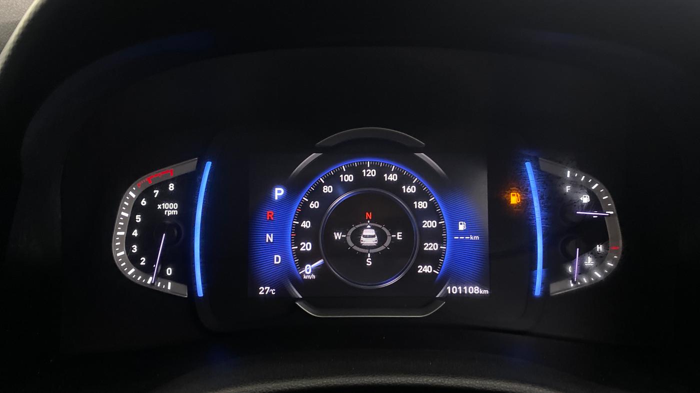 2021 Hyundai Creta SX (O) 1.4 TURBO DCT, Petrol, Automatic, 1,01,108 km, Odometer Image