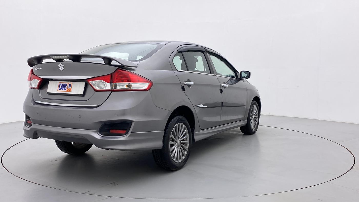 2018 Maruti Ciaz 1.4 S, Petrol, Manual, 62,849 km, Right Back Diagonal