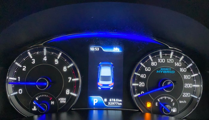 2018 Maruti Ciaz DELTA AT 1.5 SHVS PETROL, Petrol, Automatic, 33,099 km, Odometer Image
