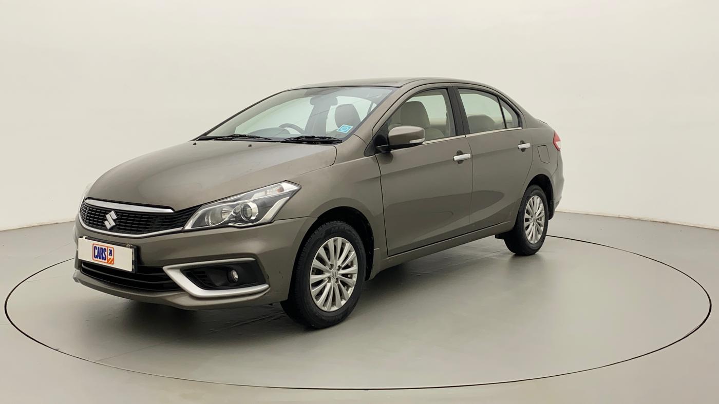 2018 Maruti Ciaz DELTA AT 1.5 SHVS PETROL, Petrol, Automatic, 33,099 km, Left Front Diagonal