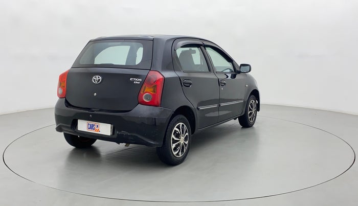 2012 Toyota Etios Liva G, Petrol, Manual, 1,21,841 km, Right Back Diagonal