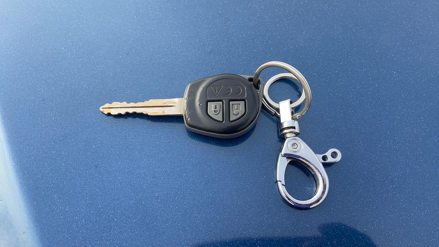 2018 Maruti Baleno DELTA DIESEL 1.3, Diesel, Manual, 89,979 km, Key Close Up