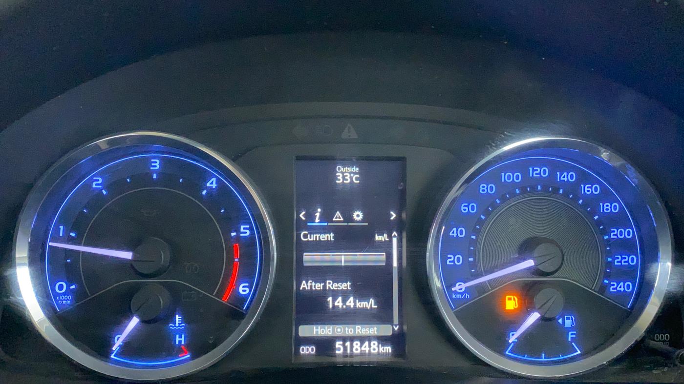 2018 Toyota Corolla Altis G DIESEL, Diesel, Manual, 52,931 km, Odometer Image