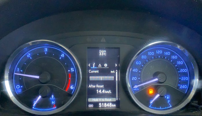 2018 Toyota Corolla Altis G DIESEL, Diesel, Manual, 52,931 km, Odometer Image
