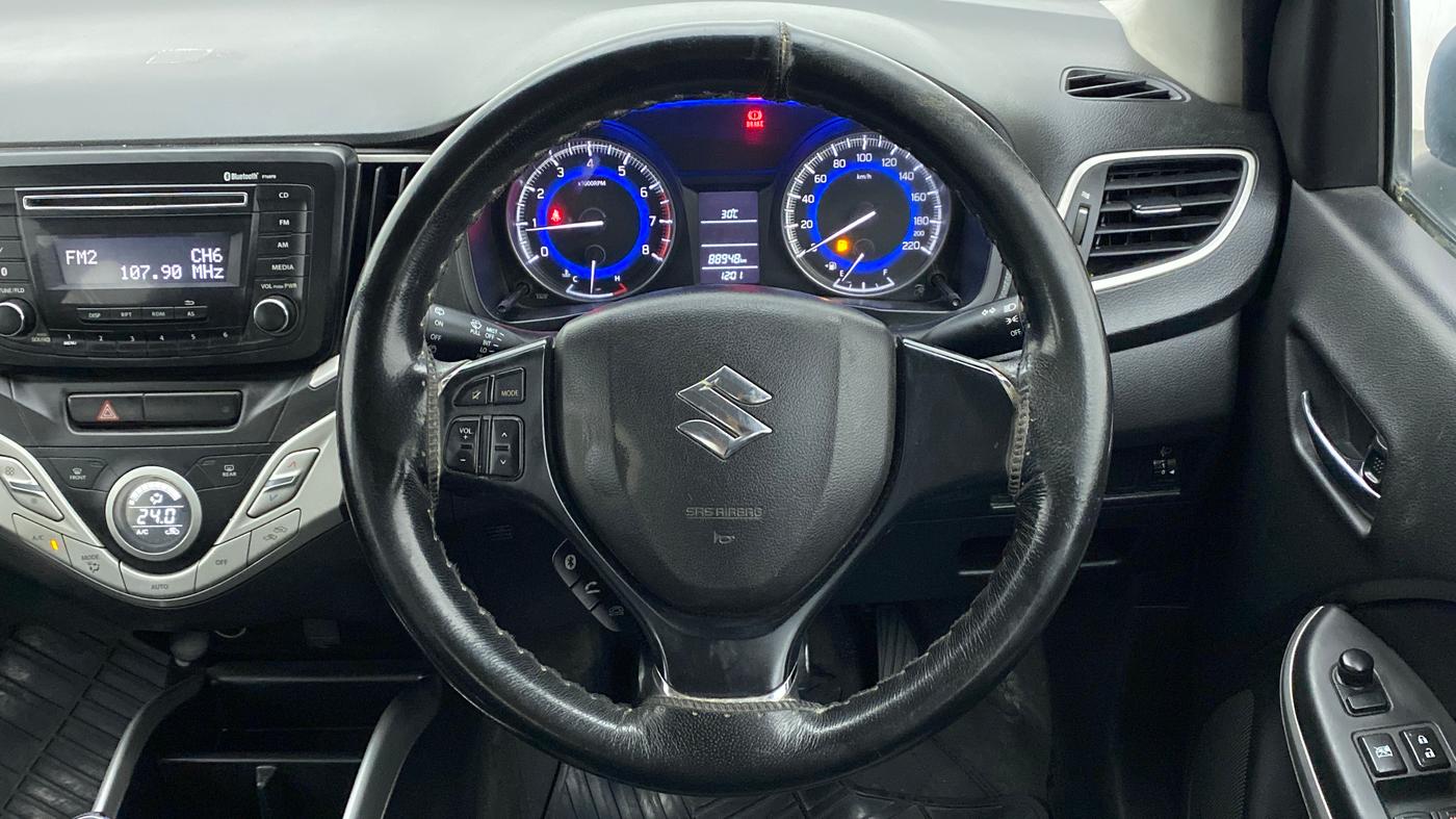 2016 Maruti Baleno DELTA PETROL 1.2, Petrol, Manual, 89,036 km, Steering Wheel Close Up