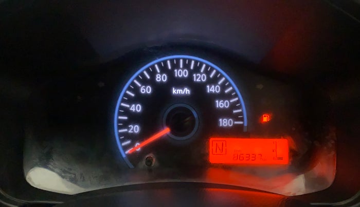 2018 Datsun Redi Go S 1.0 AMT, Petrol, Automatic, 86,676 km, Odometer Image