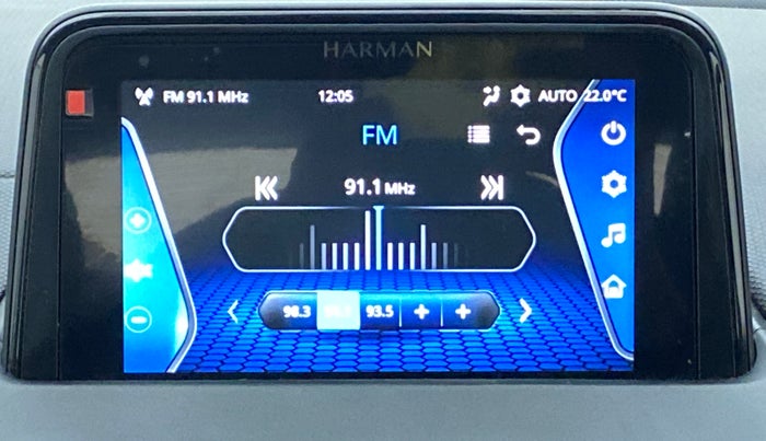 2021 Tata NEXON XZ+ 1.2, Petrol, Manual, 16,386 km, Infotainment System