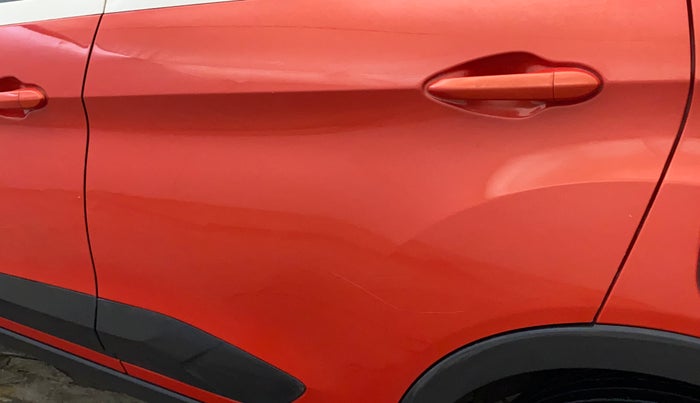 2021 Tata NEXON XZ PLUS (O) PETROL, Petrol, Manual, 66,322 km, Rear left door - Minor scratches