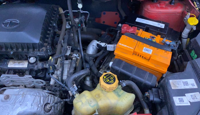 2021 Tata NEXON XZ PLUS (O) PETROL, Petrol, Manual, 66,322 km, Engine View - Left