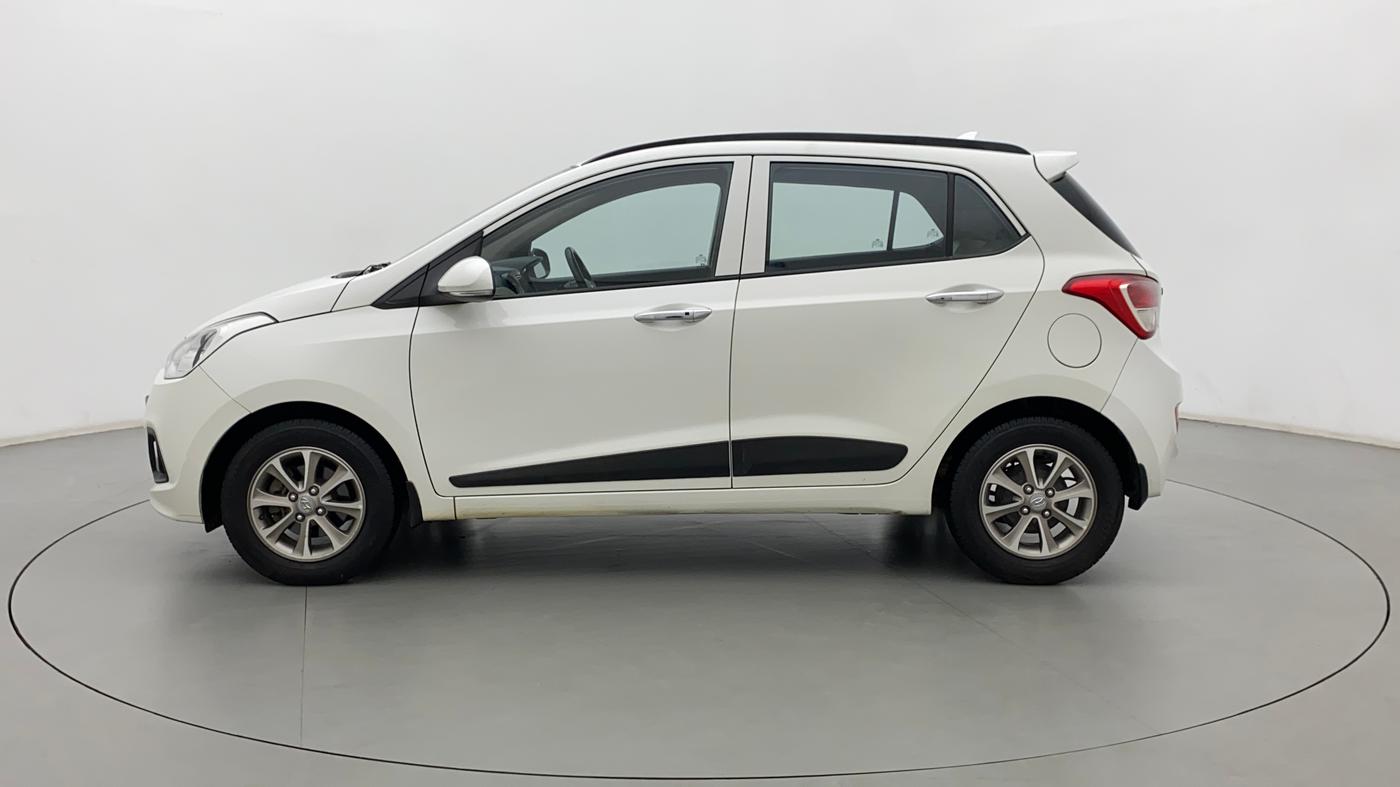 2016 Hyundai Grand i10 ASTA (O) AT 1.2 KAPPA VTVT, Petrol, Automatic, 62,603 km, Left Side