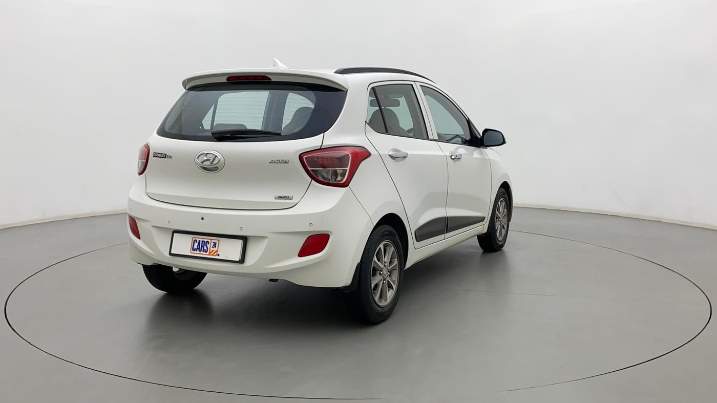 2016 Hyundai Grand i10 ASTA (O) AT 1.2 KAPPA VTVT, Petrol, Automatic, 62,603 km, Right Back Diagonal