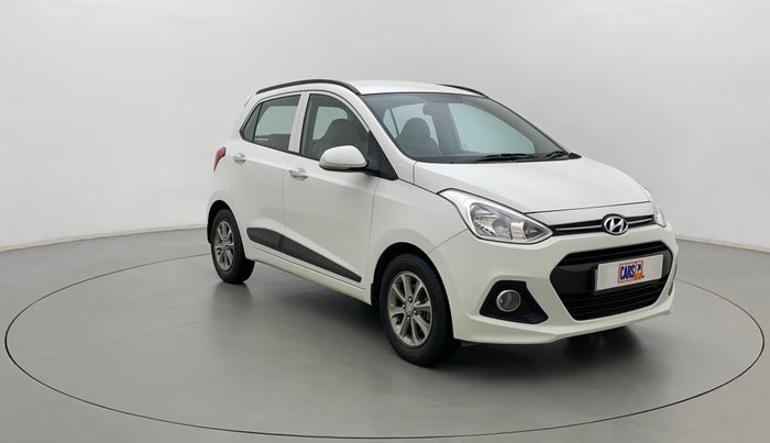 2016 Hyundai Grand i10 ASTA (O) AT 1.2 KAPPA VTVT, Petrol, Automatic, 62,603 km, Right Front Diagonal