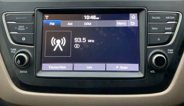 2019 Hyundai Elite i20 SPORTZ PLUS 1.2, Petrol, Manual, 41,770 km, Infotainment System