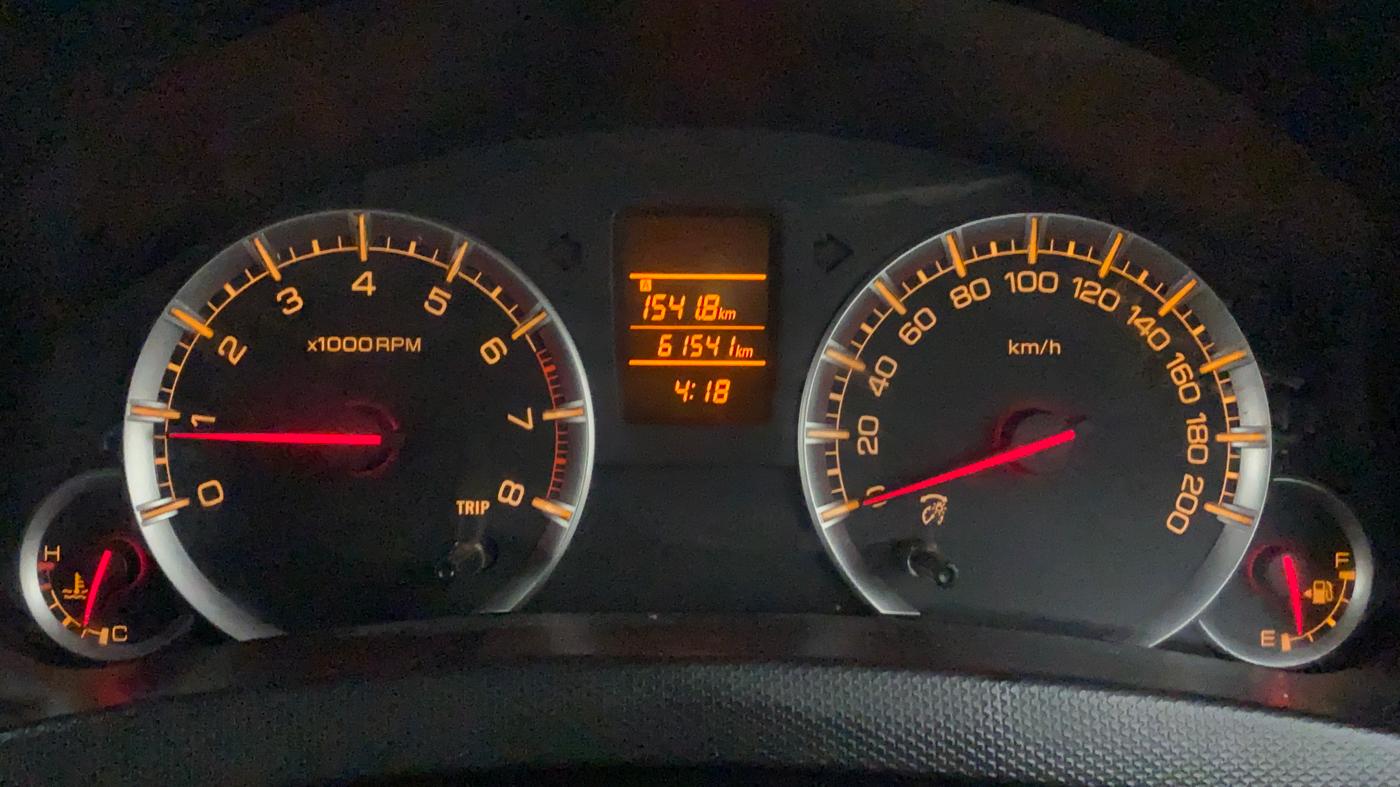 2015 Maruti Swift VXI D, Petrol, Manual, 61,737 km, Odometer Image