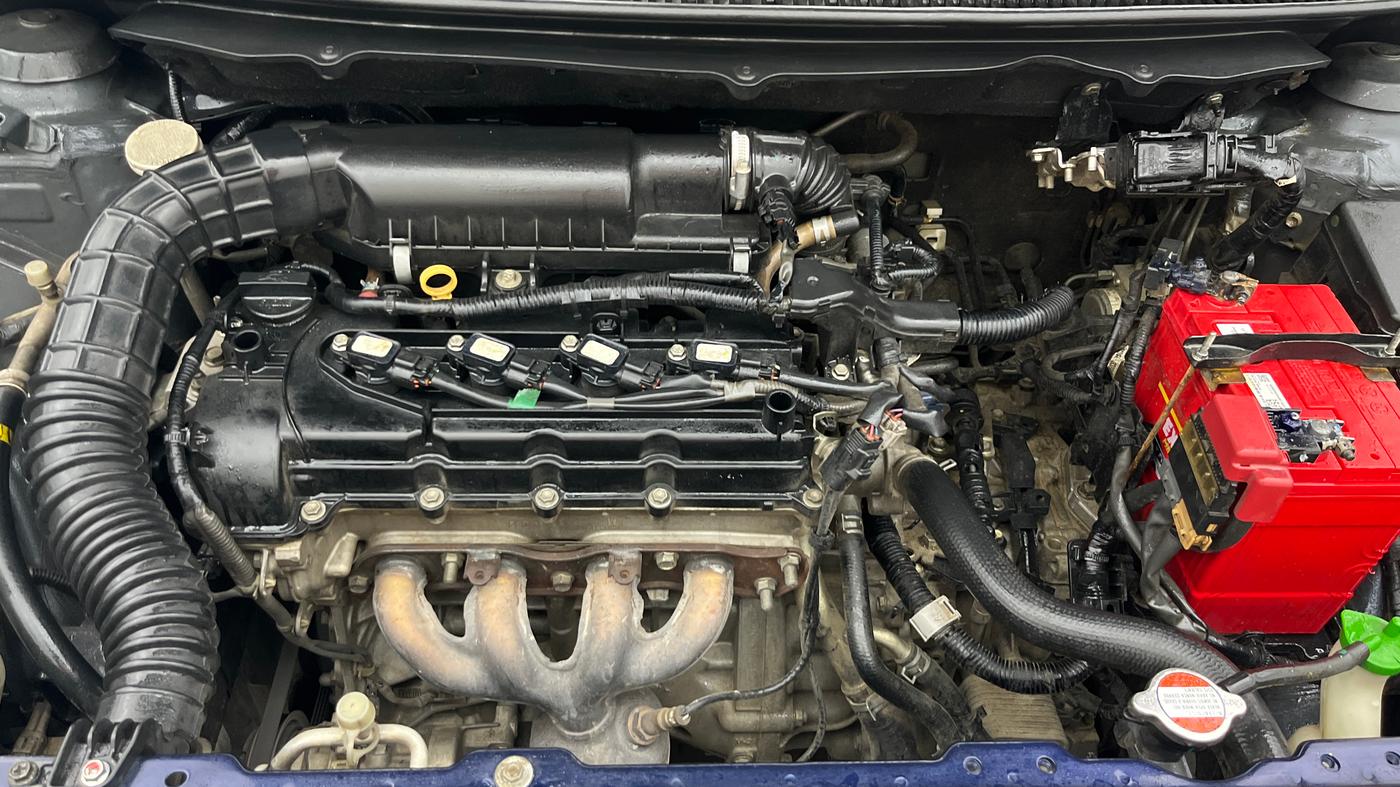 2019 Toyota Glanza G CVT, Petrol, Automatic, 1,05,461 km, Engine View