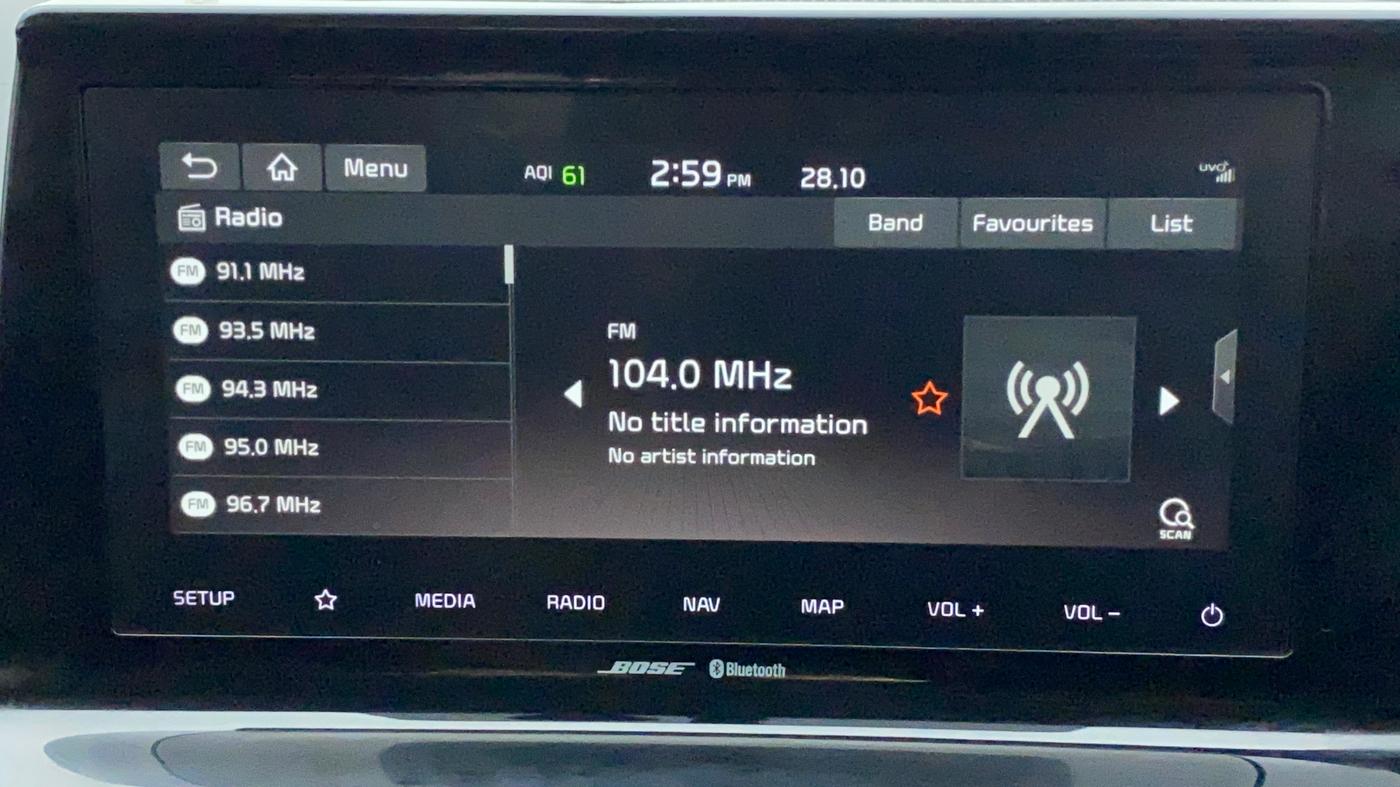 2021 KIA SELTOS GTX PLUS DCT 1.4 PETROL, Petrol, Automatic, 42,228 km, Infotainment System