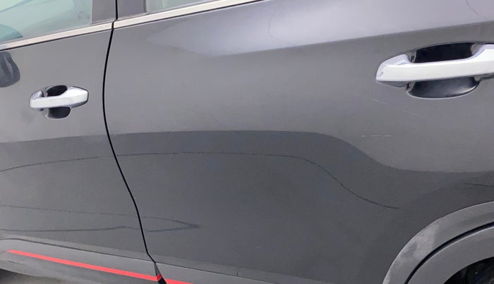 2021 KIA SELTOS GTX PLUS DCT 1.4 PETROL, Petrol, Automatic, 42,228 km, Rear left door - Minor scratches
