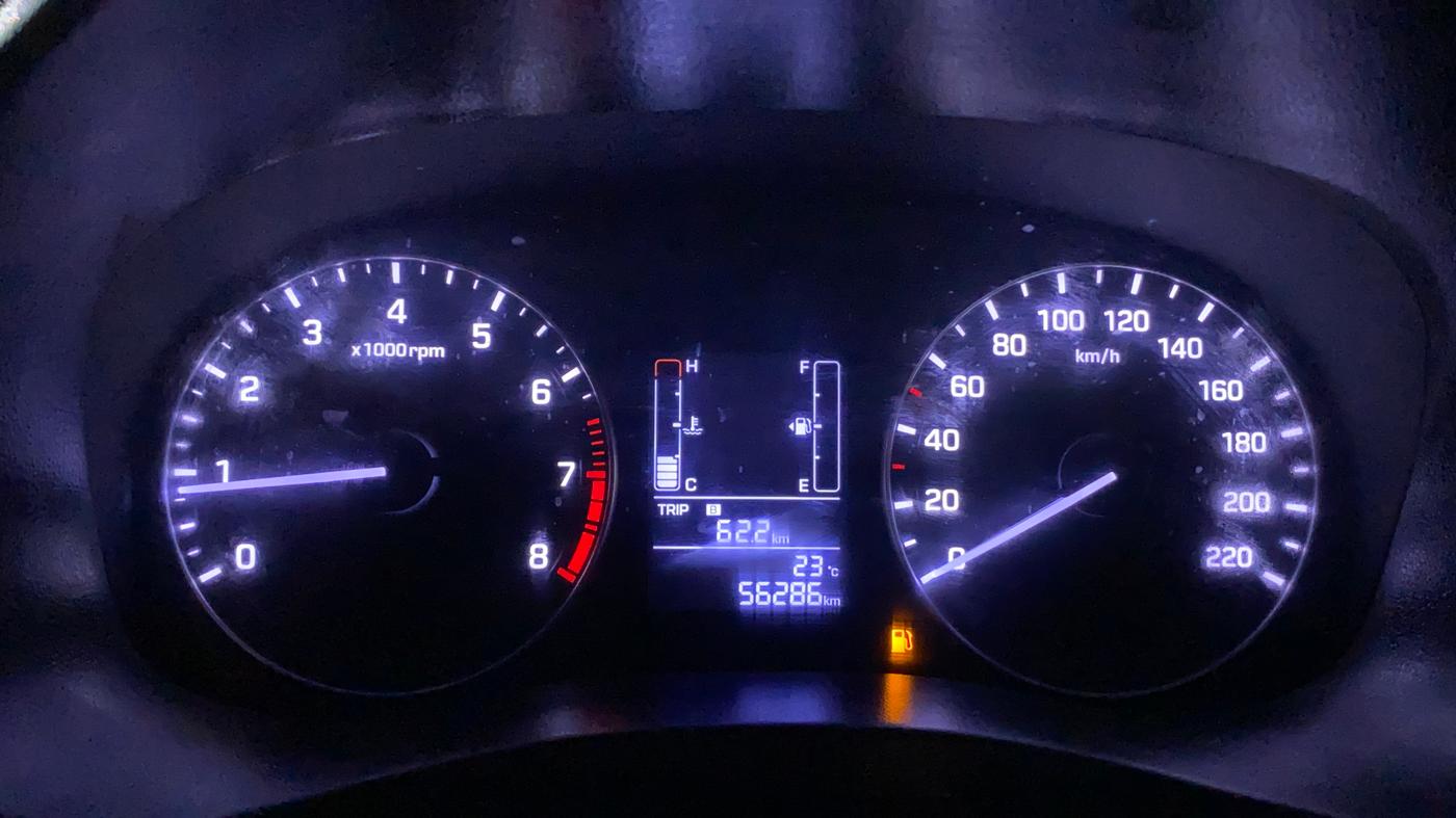 2017 Hyundai Creta E PLUS 1.6 PETROL, Petrol, Manual, 56,224 km, Odometer Image