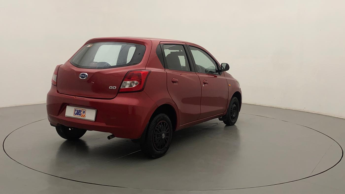2015 Datsun Go T, Petrol, Manual, 52,098 km, Right Back Diagonal