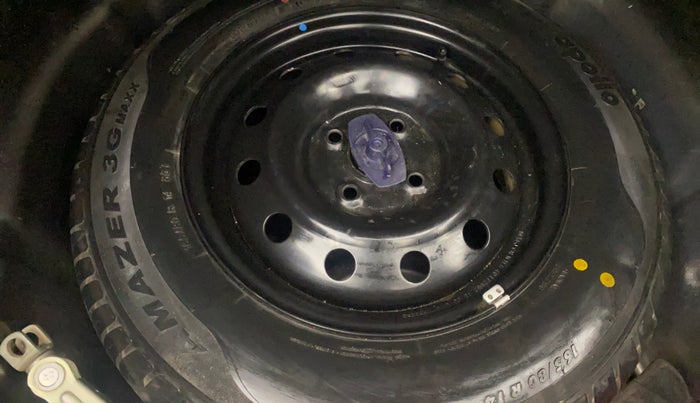 2019 Maruti Dzire VXI, Petrol, Manual, 1,29,344 km, Spare Tyre