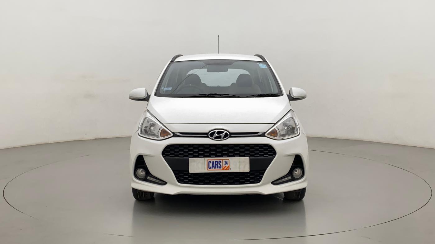 2017 Hyundai Grand i10 SPORTZ (O) 1.2 AT VTVT, Petrol, Automatic, 27,539 km, Front