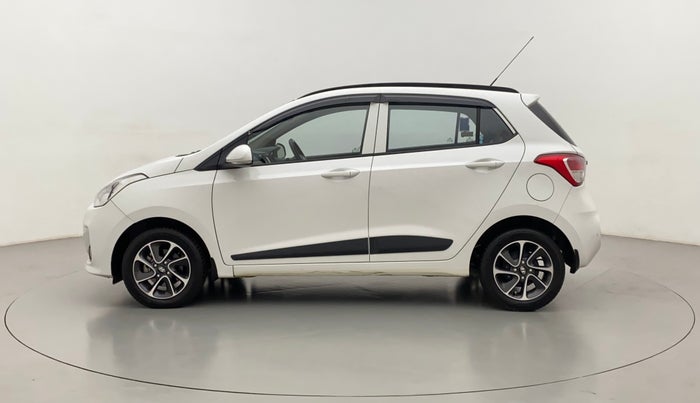 2017 Hyundai Grand i10 SPORTZ (O) 1.2 AT VTVT, Petrol, Automatic, 27,539 km, Left Side