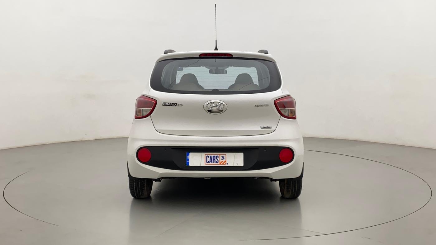 2017 Hyundai Grand i10 SPORTZ (O) 1.2 AT VTVT, Petrol, Automatic, 27,539 km, Back/Rear